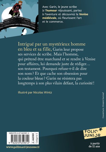 Garin Trousseboeuf. Vol. 5. Le secret de l'homme en bleu