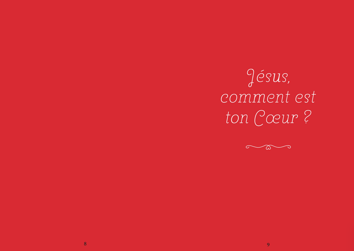 À la rencontre du Cœur de Jesus.