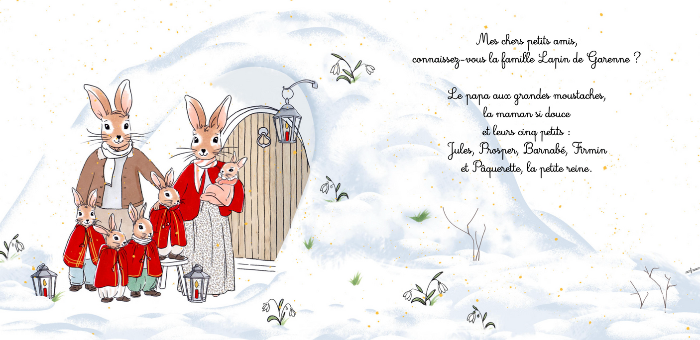 La famille Lapin fête Noël