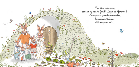 La famille lapin. La famille s'agrandit