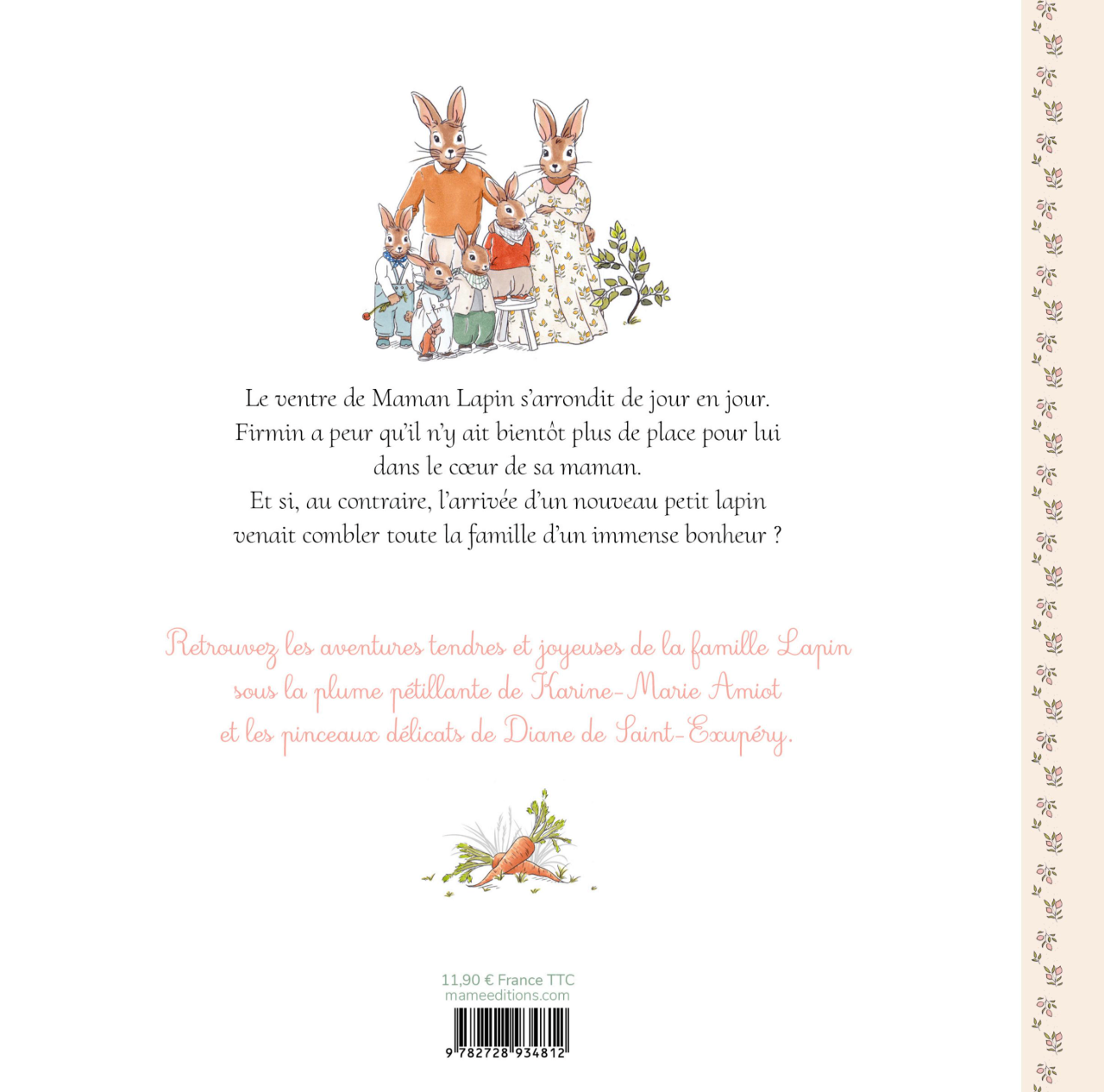 La famille lapin. La famille s'agrandit