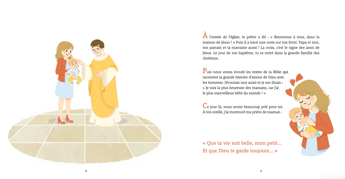 Mon baptême. Premiers pas dans la foi