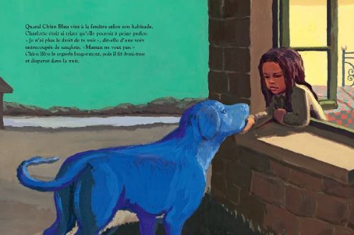 Chien bleu