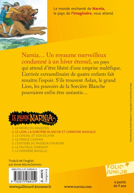 Le monde de Narnia. Vol. 2. Le lion, la sorcière blanche et l'armoire magique