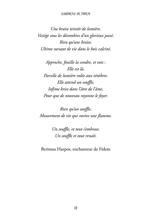Gardiens de Fidem. Vol. 3. Le chant de la révolte