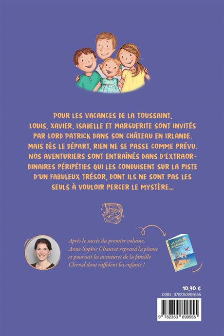 Les quatre aventuriers. Vol. 2. Le trésor du château irlandais