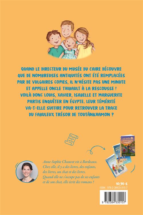 Les quatre aventuriers. Vol. 7. Mystère au bord du Nil