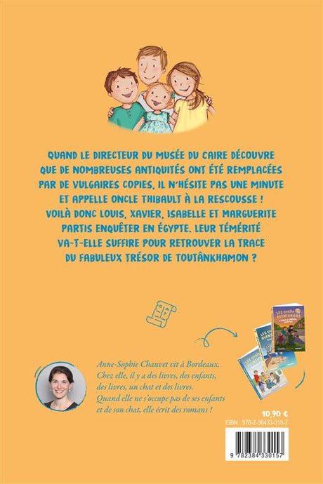 Les quatre aventuriers. Vol. 7. Mystère au bord du Nil