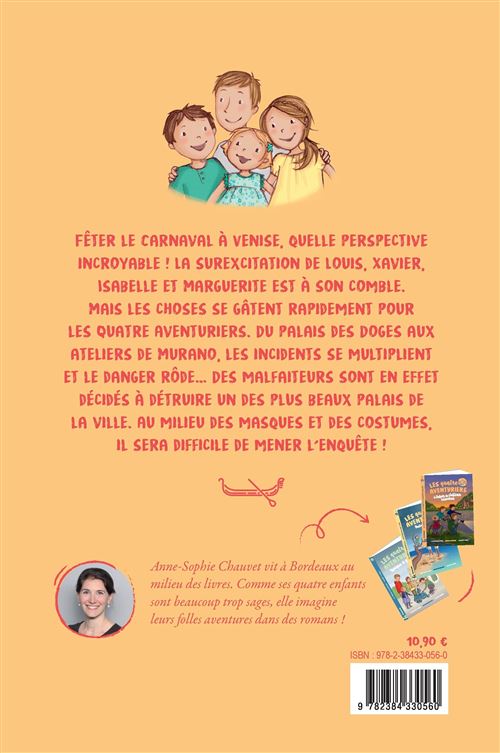 Les quatre aventuriers. Vol. 8. Mascarade à Venise