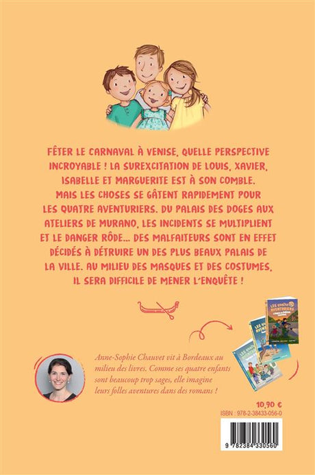 Les quatre aventuriers. Vol. 8. Mascarade à Venise