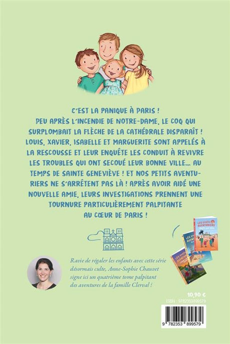 Les quatre aventuriers. Vol. 4. Panique à Paris !