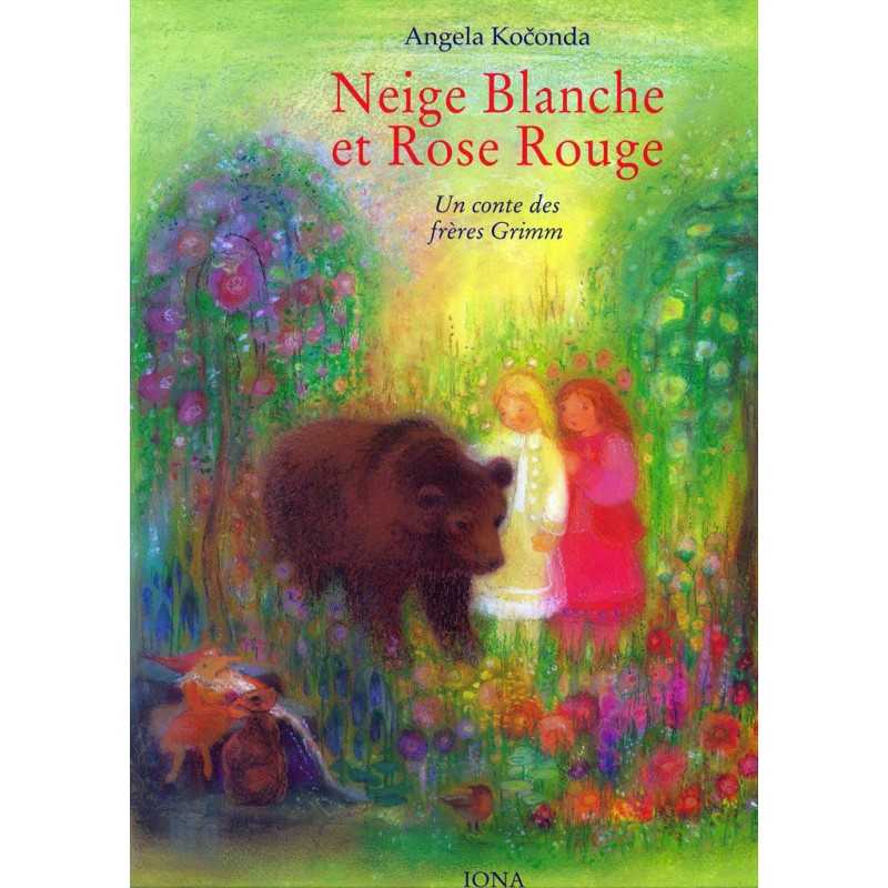 Neige blanche et Rose rouge